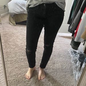 American Eagle black jegging